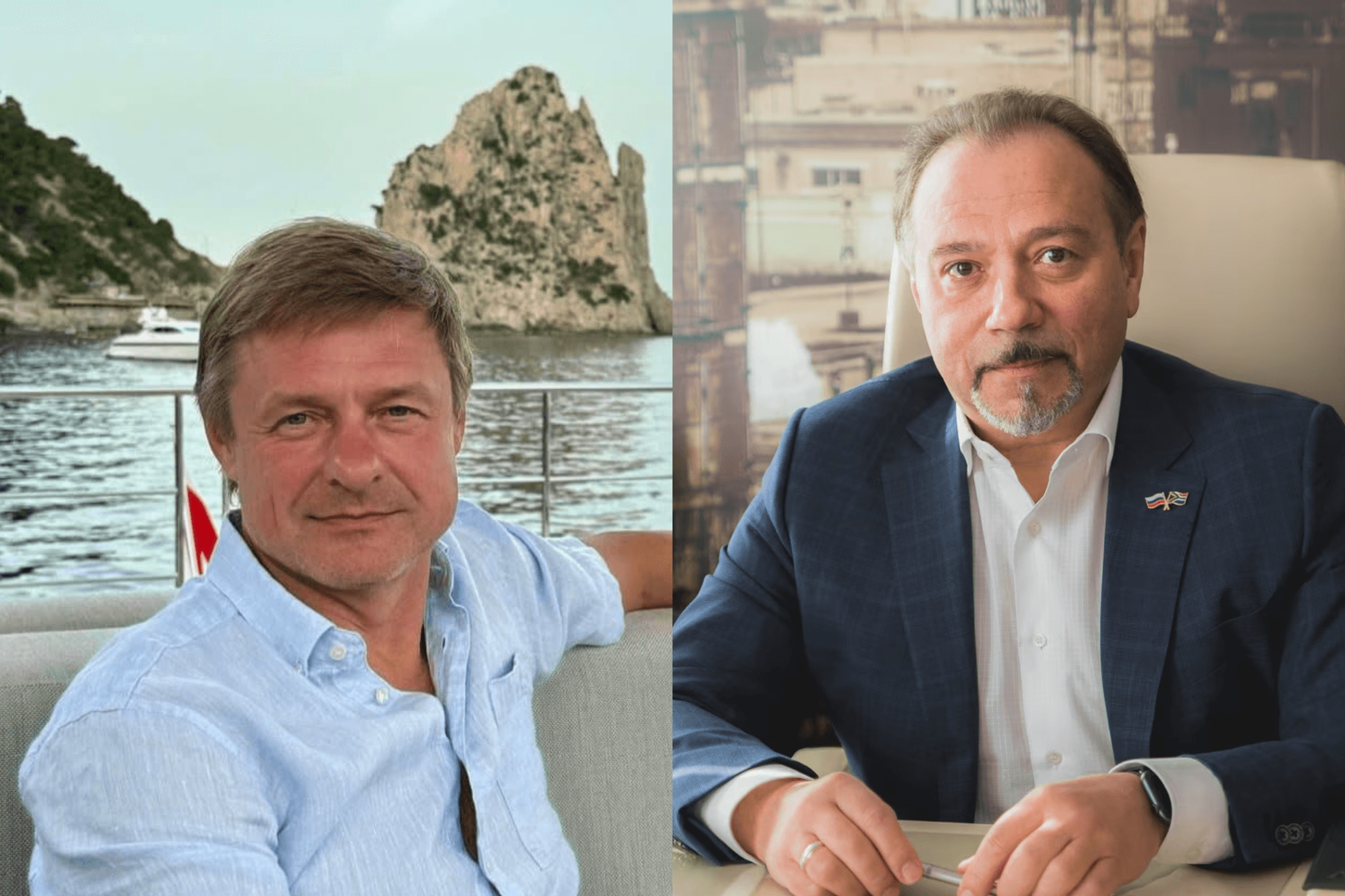 Михаил Ганюшин и Владимир Борисенко